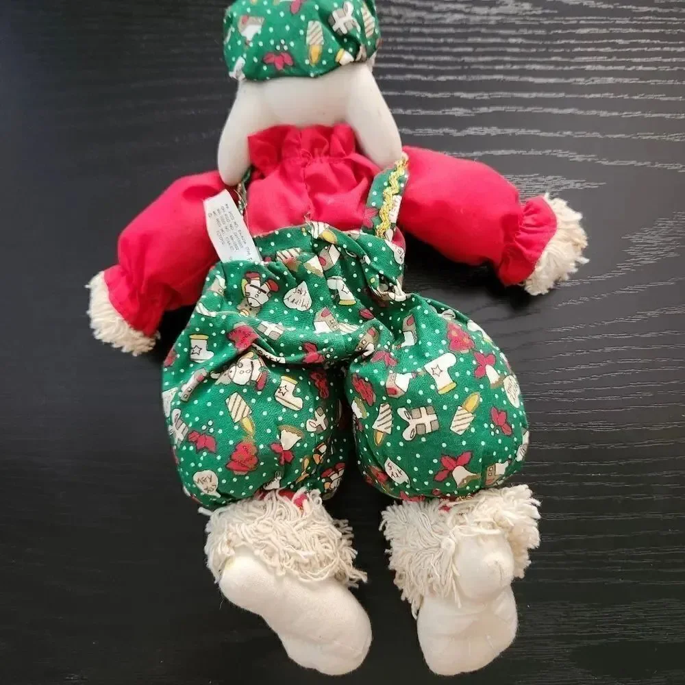 House of Lloyd Vintage 1995 Christmas Decor Hip Christmas Bunny